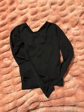 Women’s Black Long-Sleeve Tee Five Dancewear